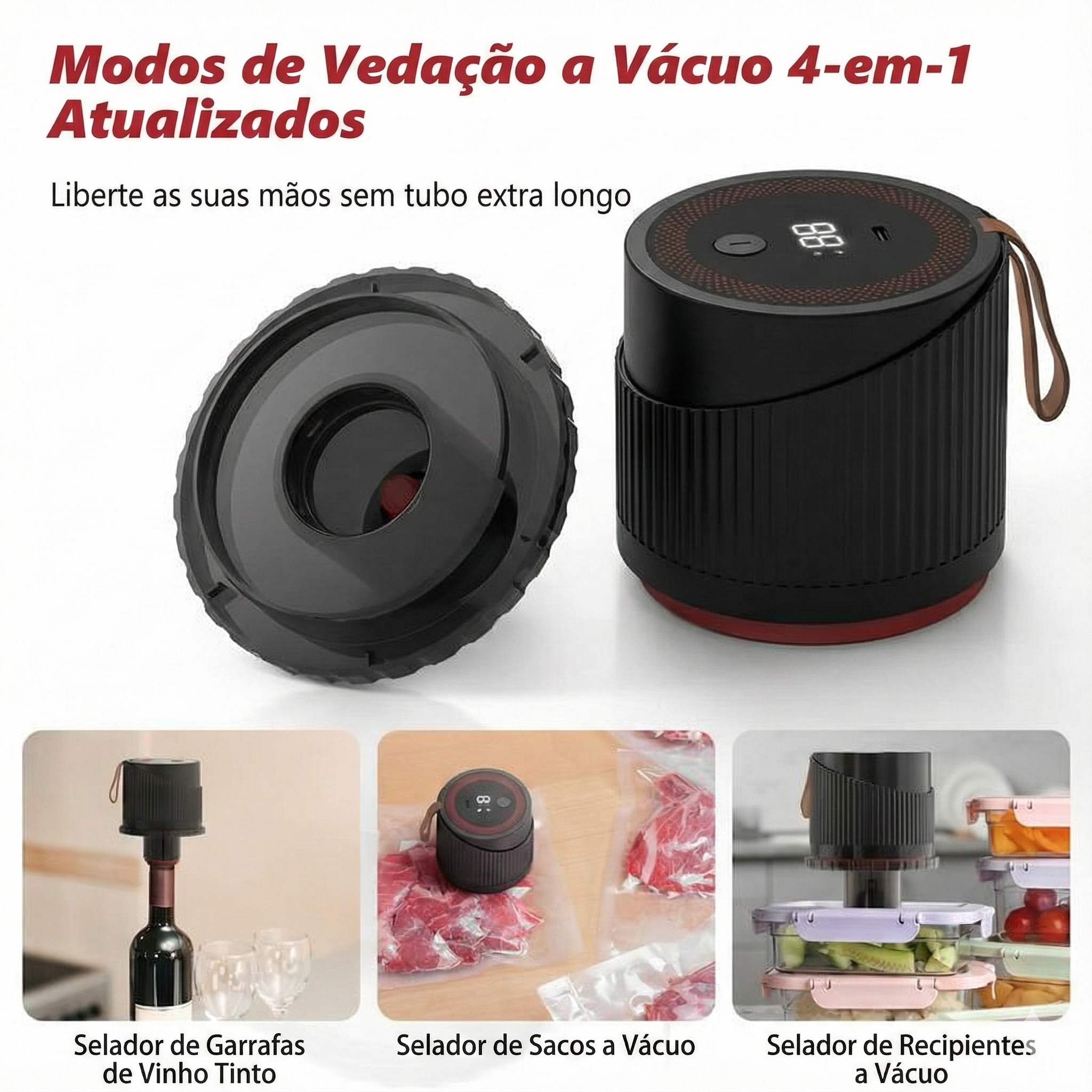 Seladora a Vácuo para Frascos